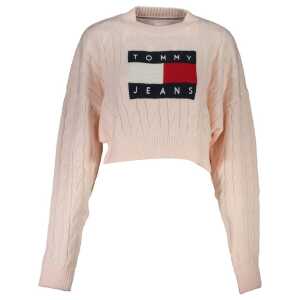 Tommy Hilfiger Pink Polyester Women Sweater