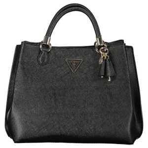 Guess Jeans Black Polyethylene Handbag
