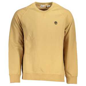 Timberland Beige Crew Neck Embroidered Sweatshirt