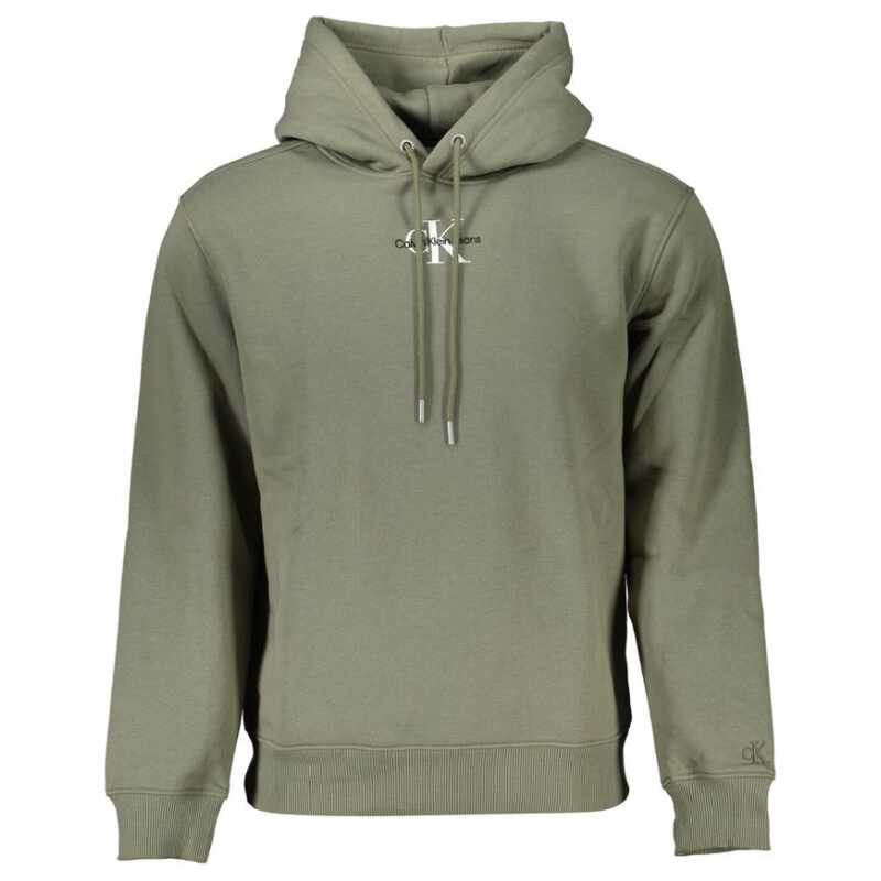 Calvin Klein Chic Green Fleece Hooded Sweatshirt, theFeinheit
