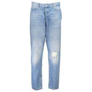 Calvin Klein Light Blue Cotton Women Jeans