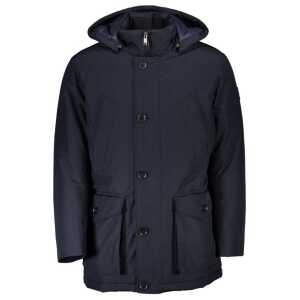 Hugo Boss Blue Polyamide Men Jacket