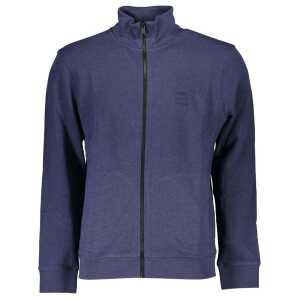 Hugo Boss Blue Cotton Men Sweater