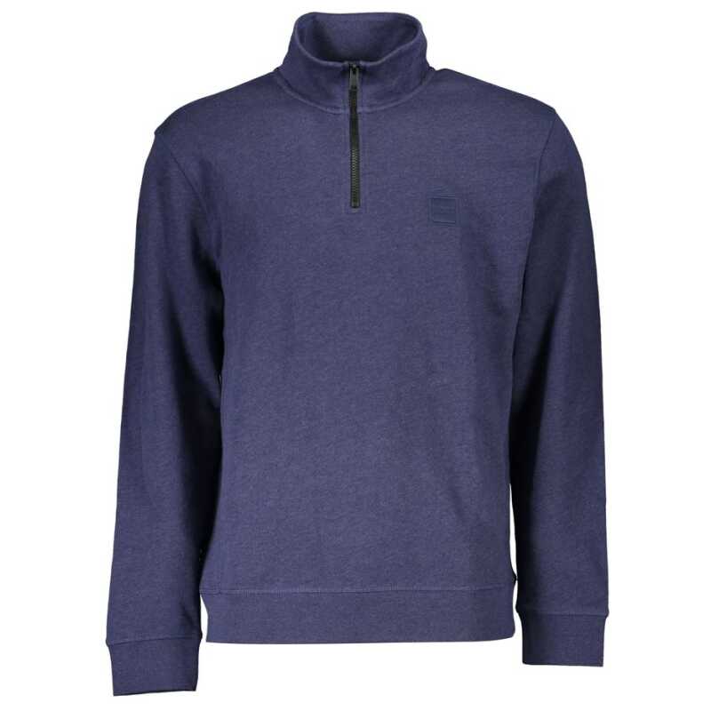 Hugo Boss Blue Cotton Men Sweater, theFeinheit