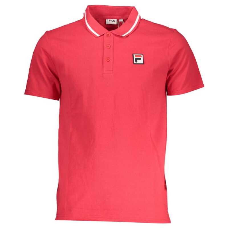 Fila Elegant Pink Polo with Classic Detailing, theFeinheit