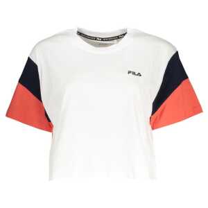 Fila White Cotton Tops & T-Shirt