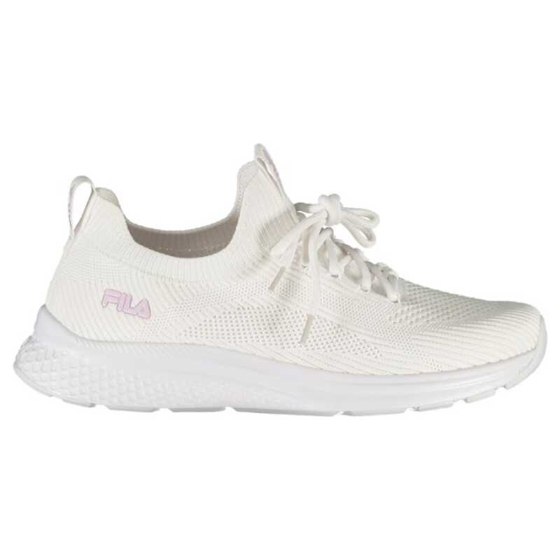 Fila Elegant White Run-It Sneakers with Rose Detailing, theFeinheit