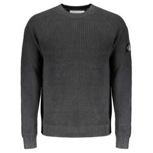 Calvin Klein Black Cotton Sweater