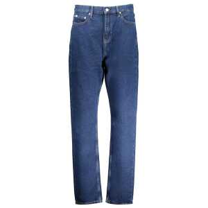 Calvin Klein Blue Cotton Jeans & Pant