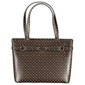 Guess Jeans Brown Polyethylene Handbag