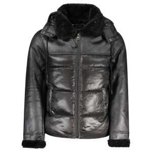 Guess Jeans Black Polyester Jacket
