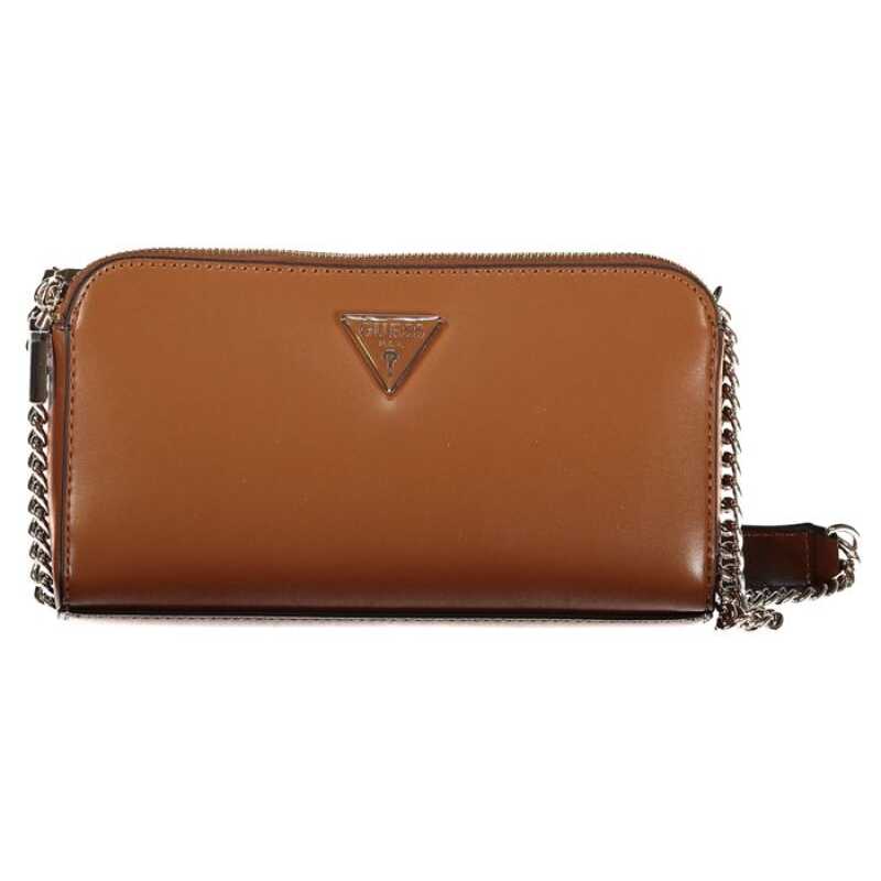 Guess Jeans Brown Polyethylene Women Handbag, theFeinheit