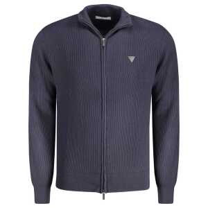 Guess Jeans Blue Cotton Men Sweater