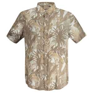 Guess Jeans Beige Viscose Men Shirt