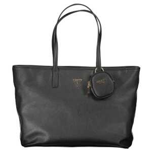 Guess Jeans Black Polyethylene Women Handbag