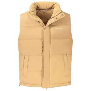 Guess Jeans Brown Polyester Men Jacket