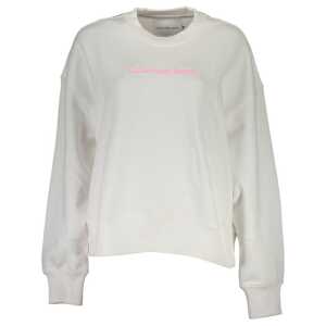 Calvin Klein White Cotton Sweater