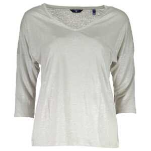 Gant Gray Linen Sweater