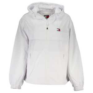 Tommy Hilfiger White Polyamide Jackets & Coat
