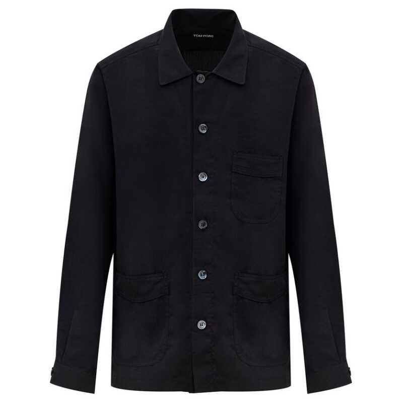 Tom Ford Black Lyocell Shirt, theFeinheit