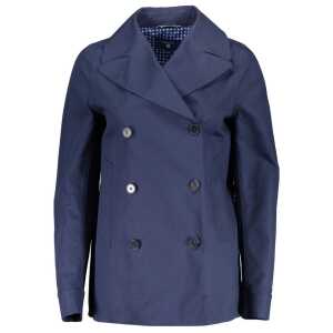 Gant Blue Cotton Women Jacket