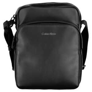Calvin Klein Black Polyester Men Shoulder Bag