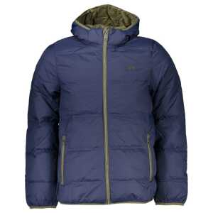 La Martina Chic Blue Lightweight Hooded Jacket