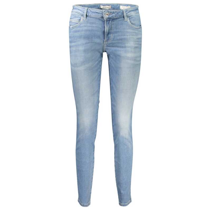 Guess Jeans Light Blue Recycled Cotton Women Jean, theFeinheit