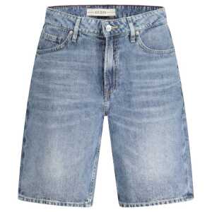Guess Jeans Blue Cotton Men Bermuda