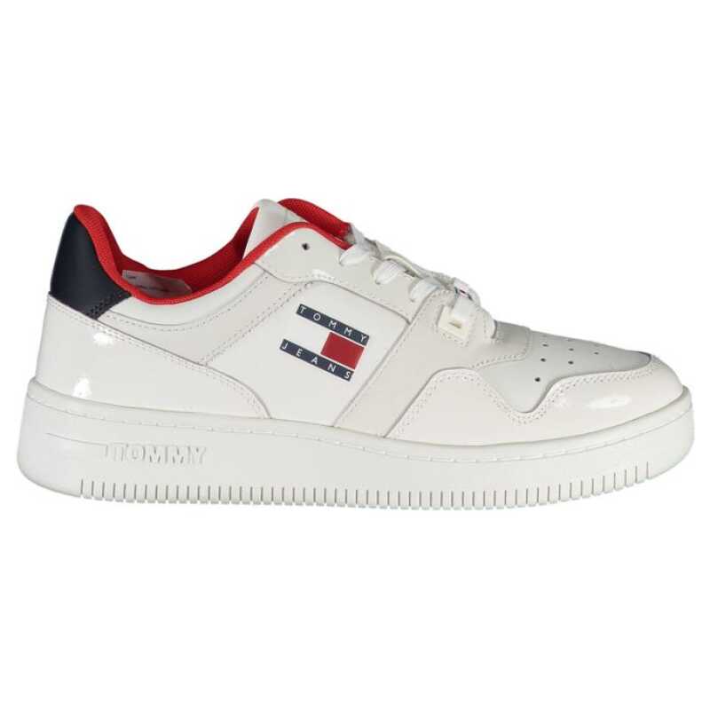 Tommy Hilfiger White Leather Women Sneaker, theFeinheit