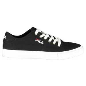Fila Sleek Black Laced Sports Sneakers