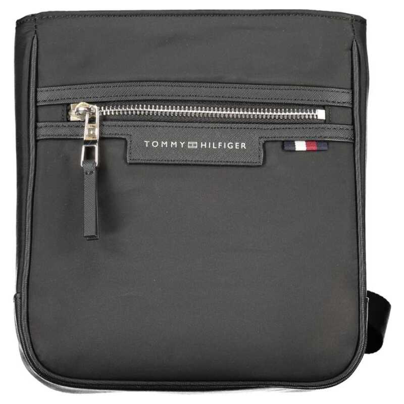 Tommy Hilfiger Black Polyester Shoulder Bag, theFeinheit