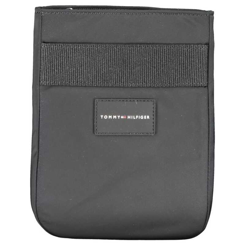 Tommy Hilfiger Black Polyester Shoulder Bag, theFeinheit