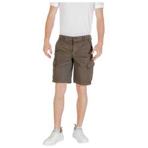 Lyle & Scott Green Cotton Bermuda