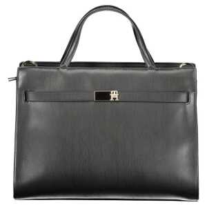 Tommy Hilfiger Black Polyethylene Women Handbag