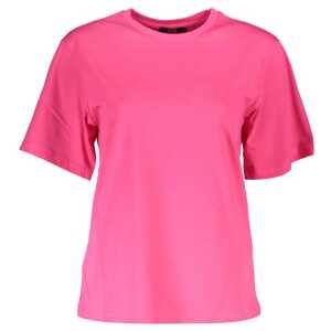 Cavalli Class Pink Cotton Women Top
