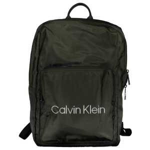 Calvin Klein Green Polyester Men Backpack
