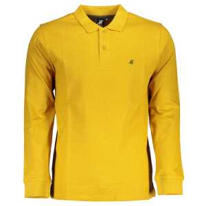 U.S. Grand Polo Yellow Cotton Men Polo Shirt