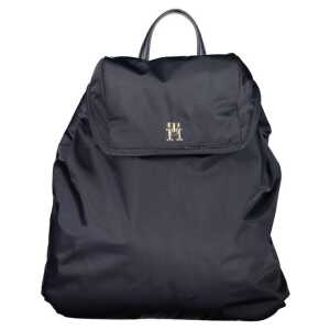 Tommy Hilfiger Blue Polyester Women Backpack