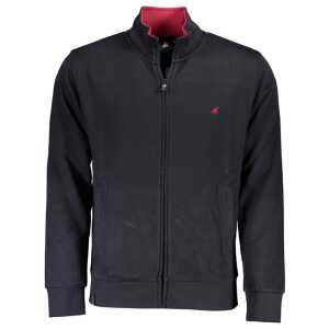 U.S. Grand Polo Chic Long Sleeve Zippered Polo Sweatshirt