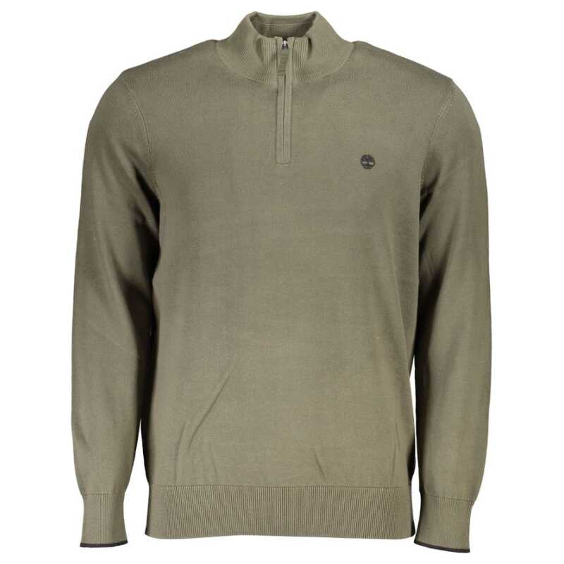 Timberland Organic Cotton Half Zip Sweater &#8211; Lush Green, theFeinheit