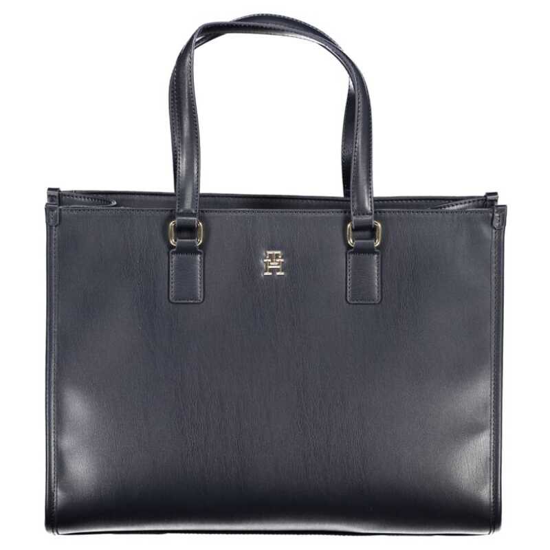 Tommy Hilfiger Blue Polyethylene Handbag, theFeinheit