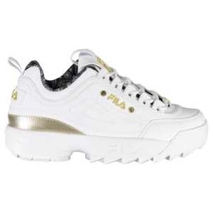 Fila Exquisite White Lace-Up Sneakers