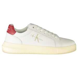 Calvin Klein White Polyester Sneaker