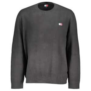 Tommy Hilfiger Black Cotton Sweater