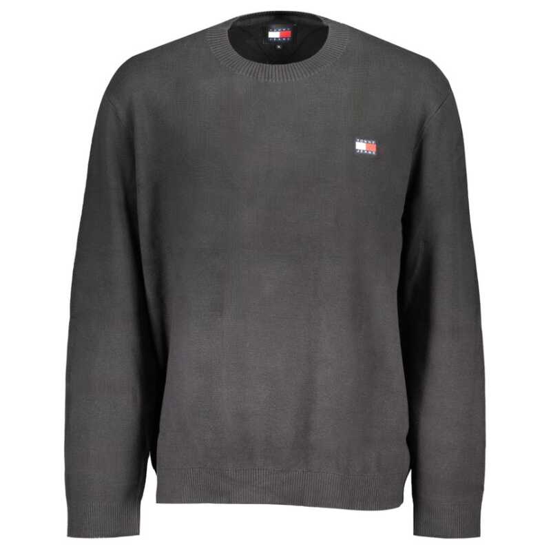 Tommy Hilfiger Black Cotton Sweater, theFeinheit