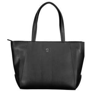 Calvin Klein Black Polyethylene Handbag