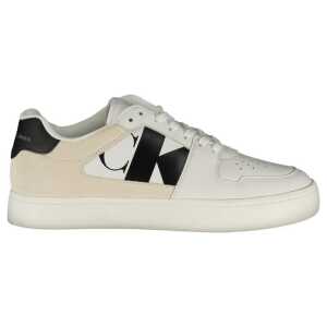 Calvin Klein White Polyester Sneaker