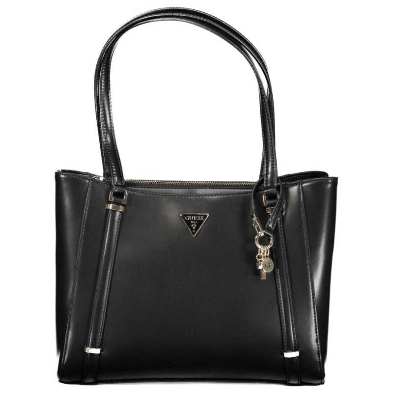 Guess Jeans Black Polyethylene Handbag, theFeinheit