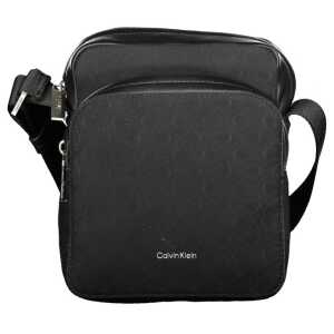 Calvin Klein Black Polyester Men Shoulder Bag